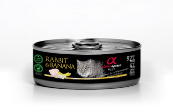 Alpha Spirit KRÓLIK Z BANANEM 85G