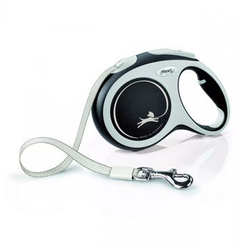 FLEXI NEW COMFORT TAŚMA L 5m/60kg CZARNA