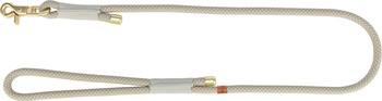 Soft Rope, smycz, dla psa, linka, szara/jasnoszara, L–XL: 1.00 m/o 13 mm