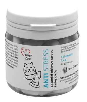 OVER ZOO ANTI STRESS 15 kapsułek