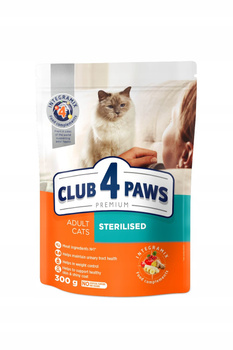 CLUB4Ł KOT sasz.80g ADULT STERILISED      KURA