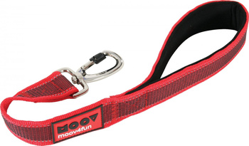 Zolux Smycz dla psa MOOV 40mm/ 50cm kol. czerwony