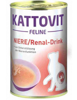 KATTOVIT DRINK NIERE/RENAL z KURCZAKIEM  135ml  /24