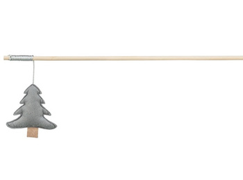 Trixie Zabawka Świąteczna dla kota Wędka z choinką 48cm [TX-924503]