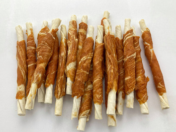 ALDA G007 KABANOS ZAWIJANY ŁOSOSIEM I DORSZEM 500g