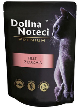 DOLINA NOTECI KOT sasz.85g  FILET ŁOSOŚ  /10