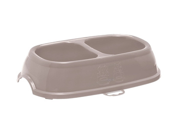 ZOLUX Miska antypoślizgowa podwójna dla psa BREAK 11 0,4l x 2 szara