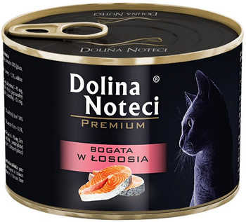 DOLINA NOTECI KOT pusz.185g ŁOSOŚ /12