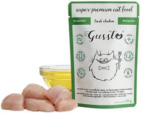 GUSSTO sasz.85g FRESH CHICKEN /8 Pokarm dla kota z KURCZAKIEM