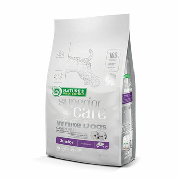 NATURES PROTECTION PIES  1.5kg  SC         WHITE DOGS JUNIOR all breeds       /8