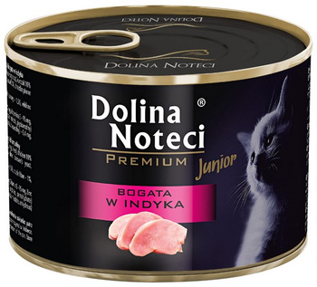 DOLINA NOTECI KOT pusz.185g KITTEN INDYK  /12