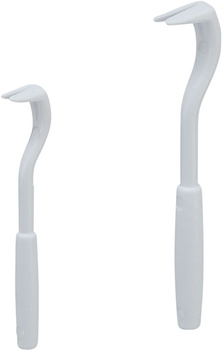 Haczyki do usuwania kleszczy, białe, plastik, 6-4,5cm, 2 szt/opak