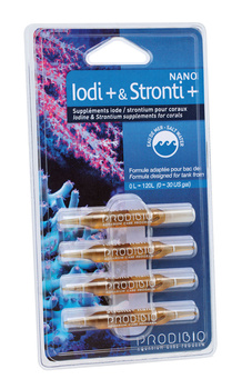 Prodibio IODI+ and Stronti+Nano 4 ampułki, jod dla korali akwarium morskie