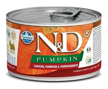 Farmina ND Dog Chicken, Pumpkin and Pomegrante Adult Mini 140g