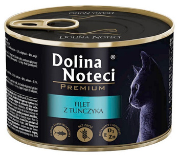 DOLINA NOTECI KOT pusz.185g  FILET TUNA  /12
