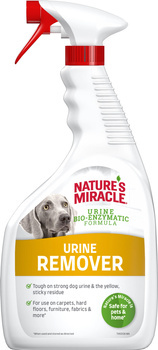 NATURES MIRACLE Płyn do usuwania plam i zapachu moczu pies URINE 946ml