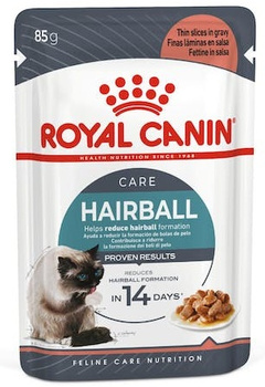 Royal Canin Hairball Care w sosie karma mokra w sosie dla kotów dorosłych, eliminacja kul włosowych saszetka 85g