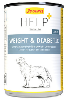 Josera Help Weight & Diabetic Dog puszka 400g