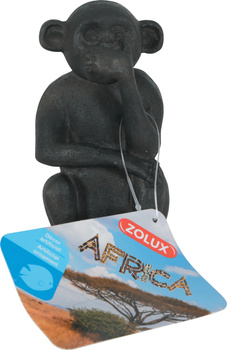 Zolux Ozdoba do akwarium małpa zasłaniająca usta AFRICA 4,7x6,3x10,3 cm