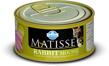 FARMINA KOT MATISSE pusz.85g KRÓLIK mus (1) Wysyłka 24h