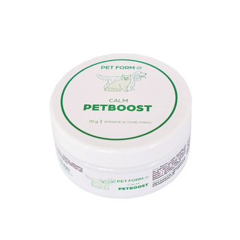 PET FORM LABS PETBOOST Calm - na uspokojenie dla psa i kota (70g)