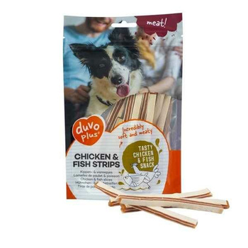 DUVO+ PRZYSMAK DLA PSA 80g CHICKEN&FISH   STRIPS /10