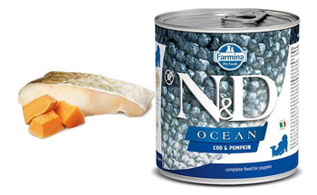 Farmina ND Ocean Grain Free Adult - łosoś i dorsz 285g