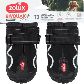 Zolux Buty ochronne dla psa BIVOUAK 6,4 cm x 2 szt.