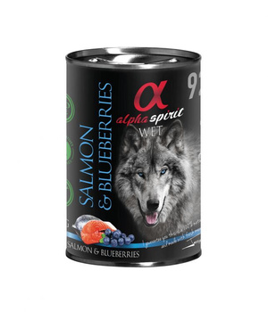 Alpha Spirit ŁOSOŚ Z JAGODAMI 400G