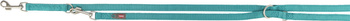 Premium, smycz regulowana, dla psa, dwustronna, taśma, aqua, XS–S: 2.00 m/15 mm