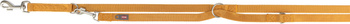 Premium, smycz regulowana, dla psa, taśma, curry, L–XL: 2.00 m/25 mm