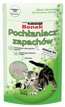 SUPER BENEK POCHŁANIACZ 450g ZIELONY  LAS  WOREK /22