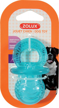 ZOLUX Zabawka dla psa smoczek TPR POP 7.5 cm kol. turkusowy