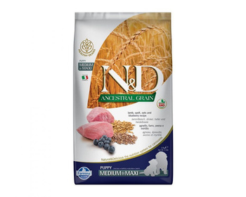 Farmina ND LG LAMB BLUEBERRY PUPPY MEDIUM & MAXI 2,5 kg