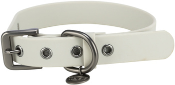 CityStyle, obroża, dla psa, PVC, jasnoszara, XS–S: 25–32 cm/20 mm