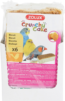 Zolux Ciasteczka dla ptaków z miodem Crunchy Cake 6 szt.