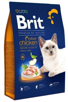 Brit Premium By Nature Cat Indoor Chicken 800g