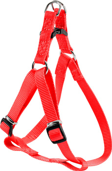 Zolux Szelki dla psa nylonowe "step in" 10 mm kol. czerwony
