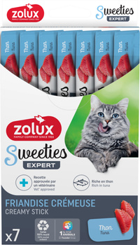 ZOLUX Przysmak kremowy dla kota SWEETIES z tuńczykiem 14g x7