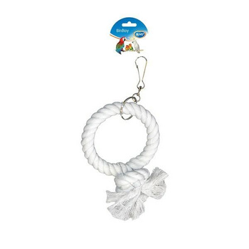 DUVO+ ZABAWKA DLA PTAKÓW RING ZE SZNURA  30cm 4745005