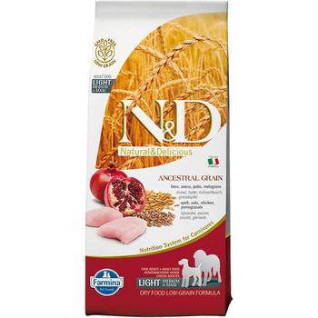Farmina ND LG CHICKEN POMEGRANATE LIGHT 12kg