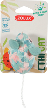 ZOLUX Zabawka dla kota mysz, liście ETHICAT 4,5 cm