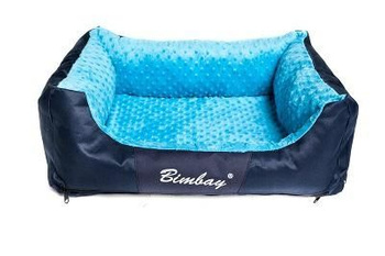 BIMBAY KANAPA MINKY NR.3 granat + błęki   100x80