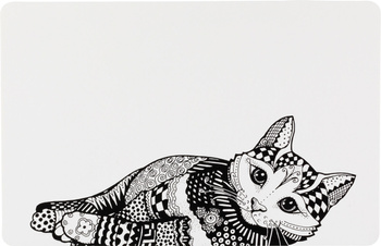 TX-24788 PODKŁADKA POD MISKI 44x28cm ZENTANGLE
