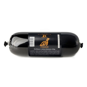 MIRALS Fasan - kiełbasa z mięsa bażanta (400g)
