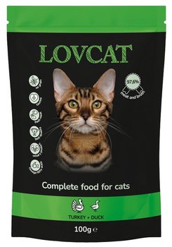 Lovcat Best Turkey & Duck saszetka 100g