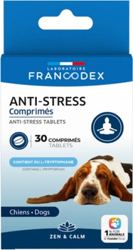 FRANCODEX Mineralna karma uzupełniająca tabletki antystresowe dla psa 30x