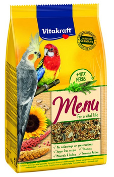 Vitakraft Menu Vital Papuga średnia 1kg [2110621]