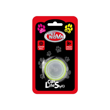 PET NOVA CAT CATNIP BALL KULA Z           KOCIMIĘTKI