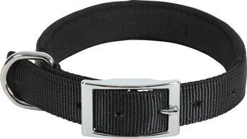 *- ZOLUX Obroża nylon KOMFORT 65 cm/25 mm kol. czarny
